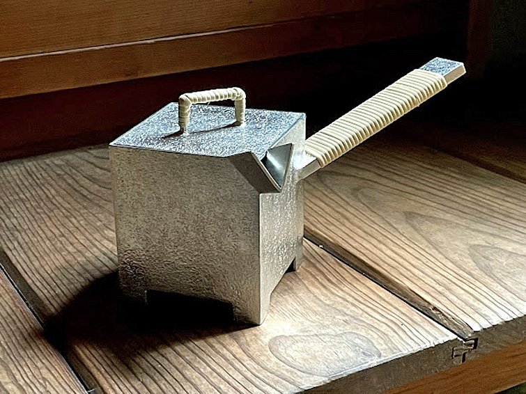 鍛錫 キューブ ティーポット｜エシカルファンコミュニティ ENU（エヌ）